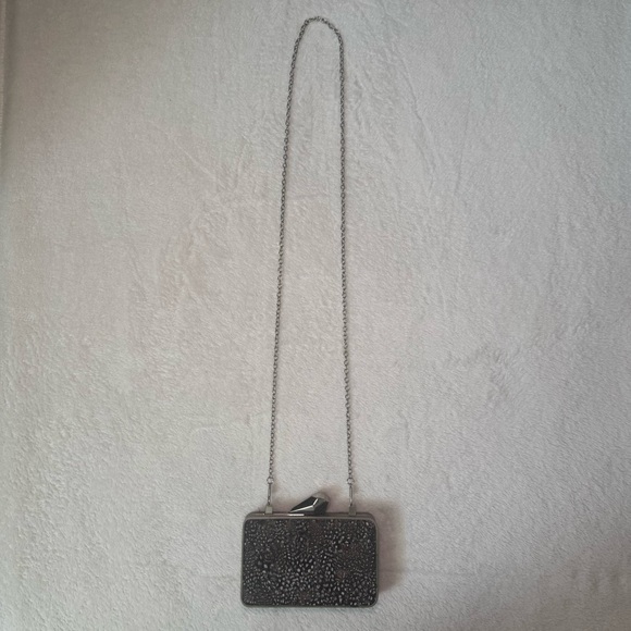 Vintage Kotur Peacock and Snakeskin Evening Clutch Crossbody Bag - Picture 10 of 11